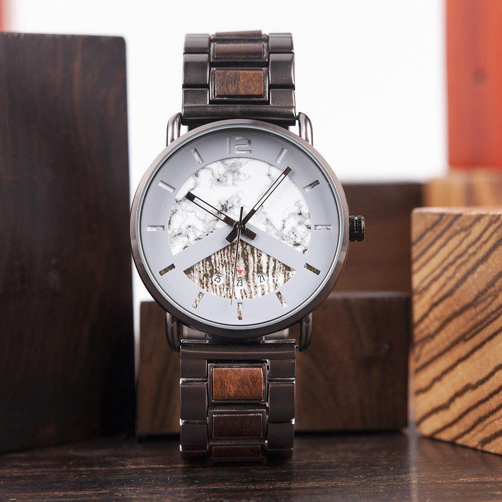 Herren Holz Uhr