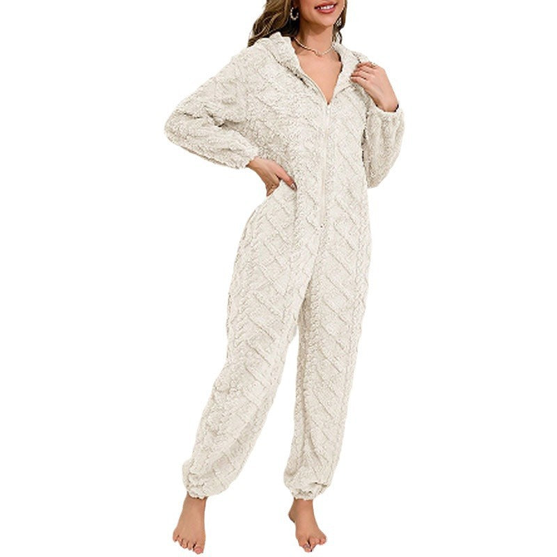 Warmes Coral-Fleece-Pajama