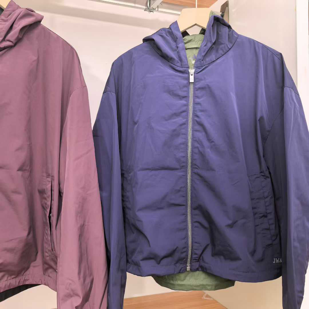 Winddichter Hoodie-Mantel