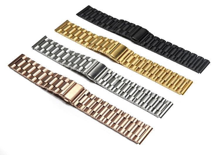 Uhrenarmband aus Edelstahl, dreireihig – Ansicht 6