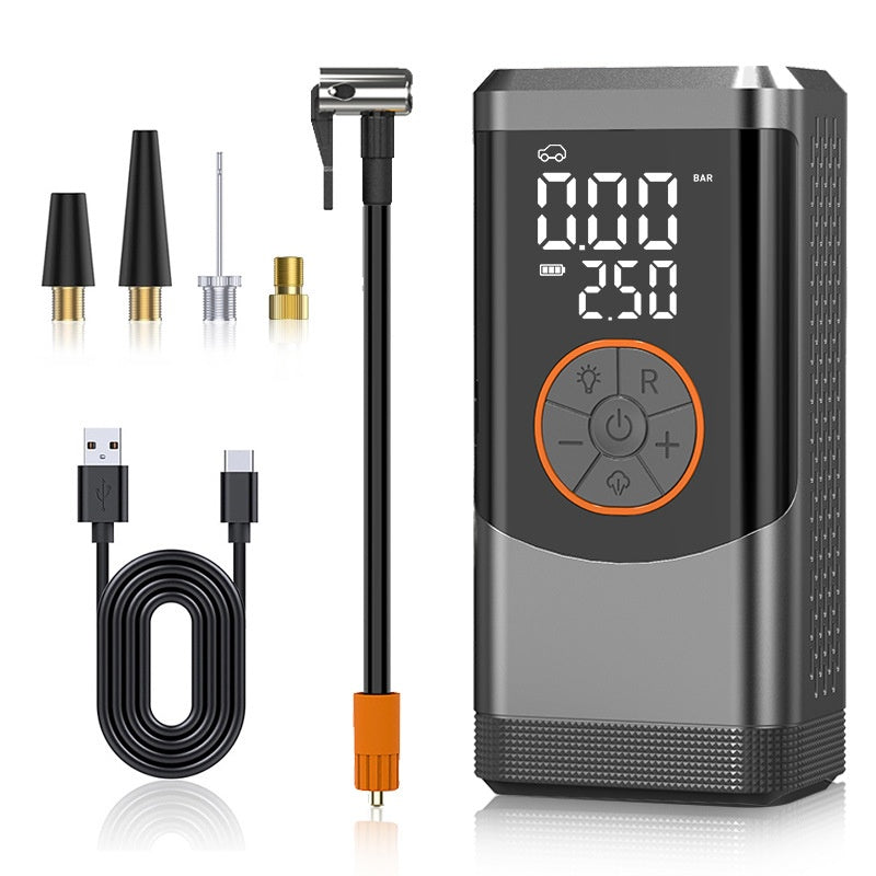 Kabellose, portable Luftpumpe fürs Auto