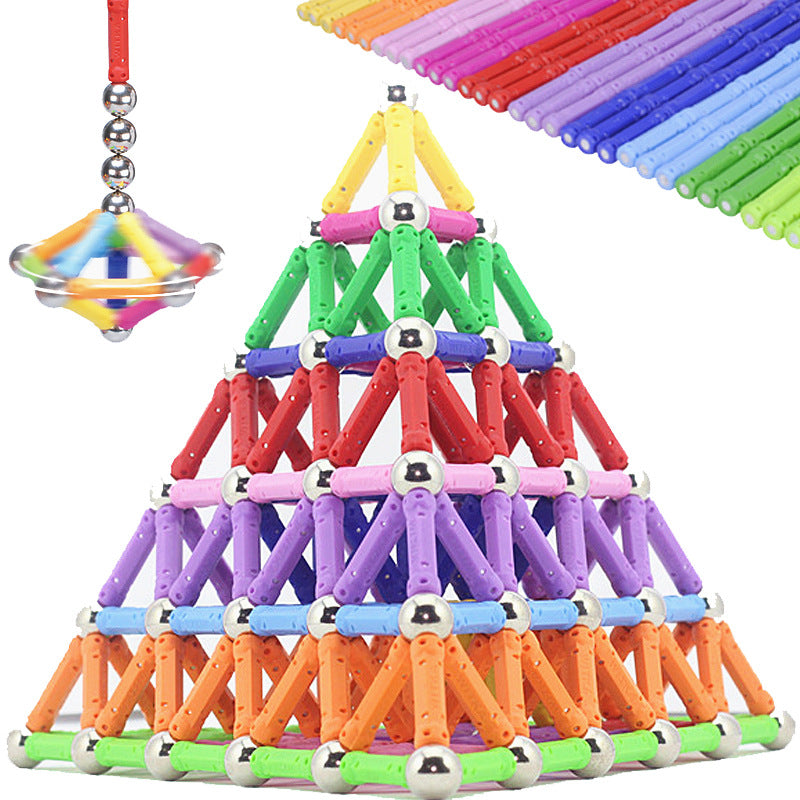 Magnetisches Bauklötzchen-Set für Mädchen – Bild 3 | LuxeStyle