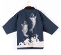Gestepptes Baumwoll-Homewear-Shirt mit Koi-Print – Bild 6 | LuxeStyle