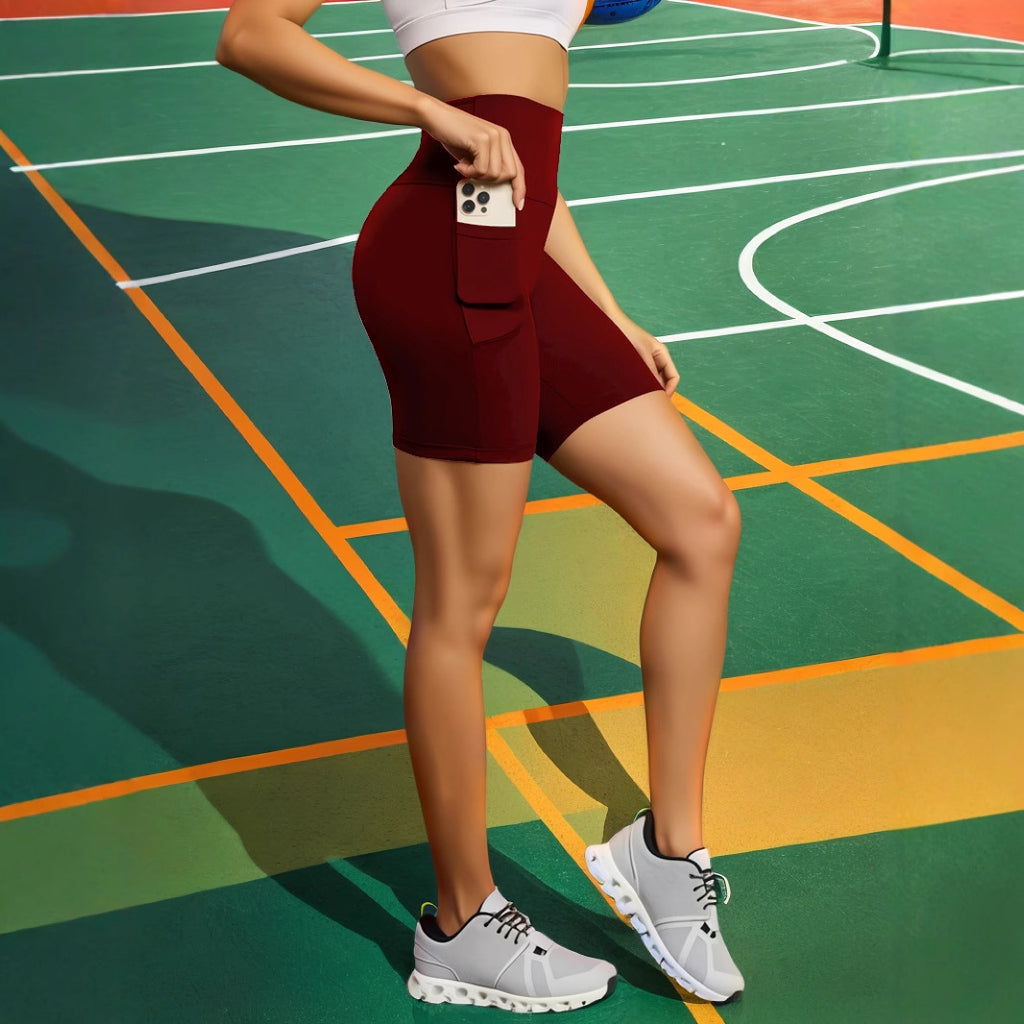 High-Waist Slim-Fit Yoga Leggings