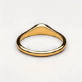 Geometrischer Edelstahlring mit Textur – Bild 3 | LuxeStyle