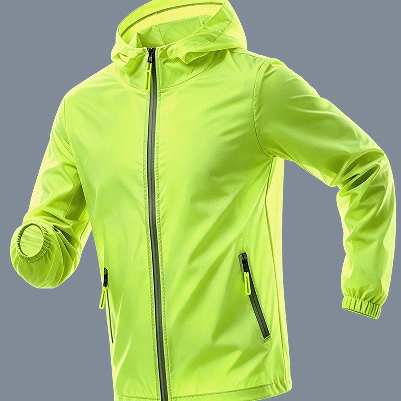 Leichte Outdoor Kapuzenjacke für Herren