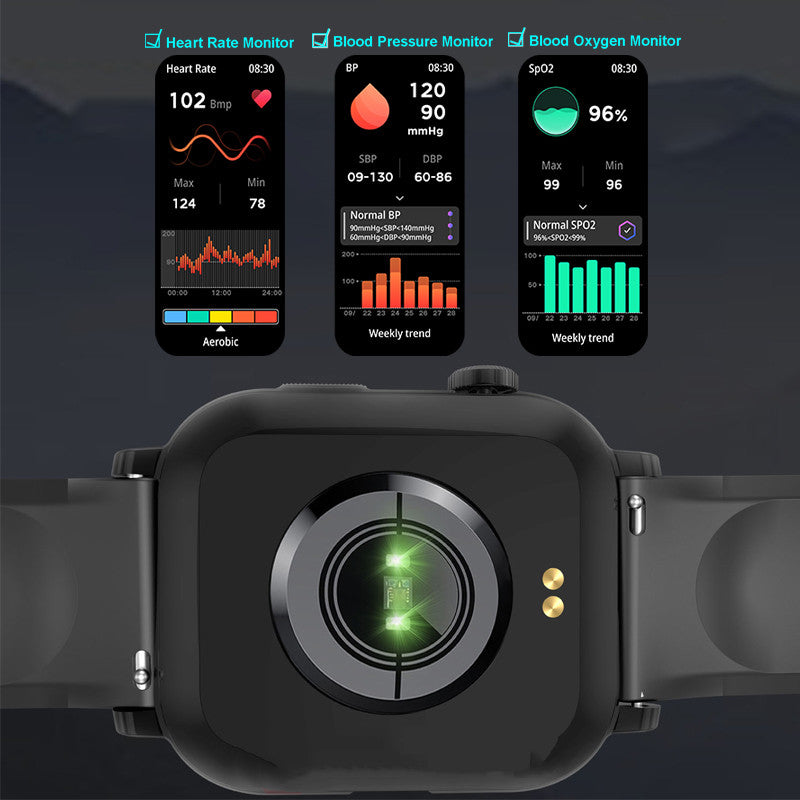 Bluetooth Sport Smartwatch mit Herzfrequenz & SpO2 – Bild 5 | LuxeStyle