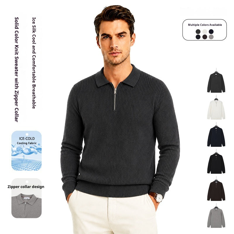 Rollkragen Strickpullover für Herren | LuxeStyle