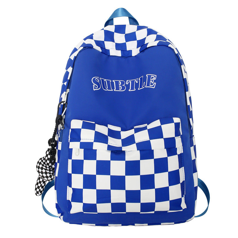 Trendiger Kariert-Rucksack für Studierende – Bild 6 | LuxeStyle