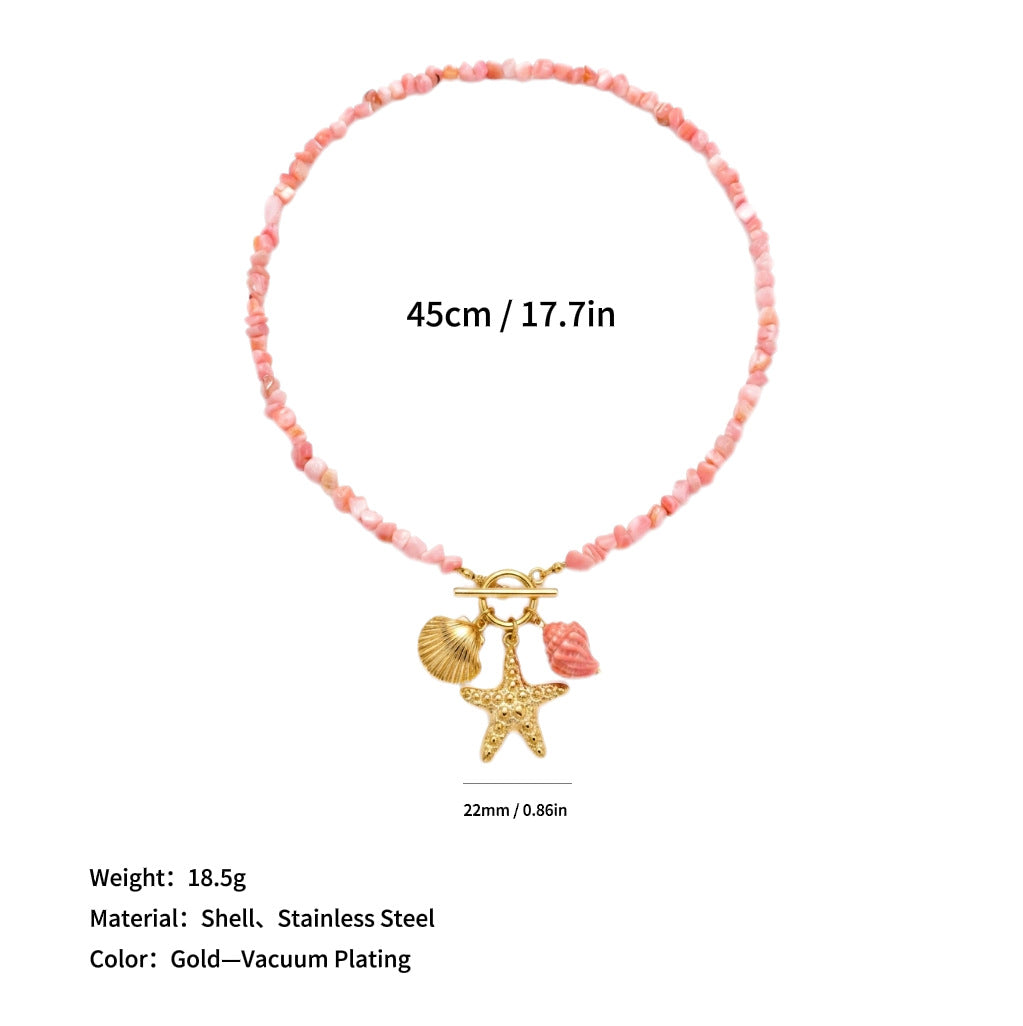 Ozean-Pendant Choker
