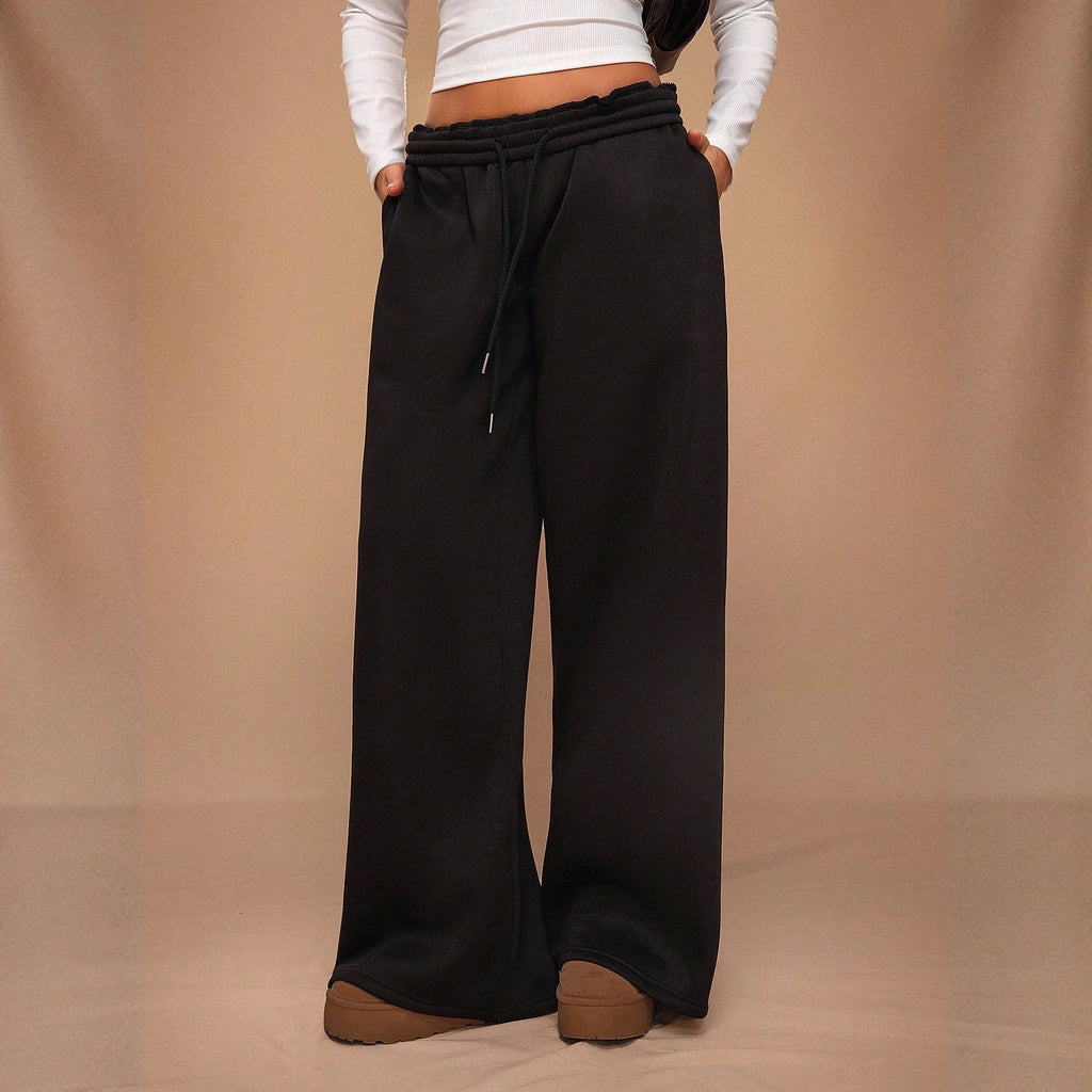 Cordhose im Loose Fit mit weitem Bein
