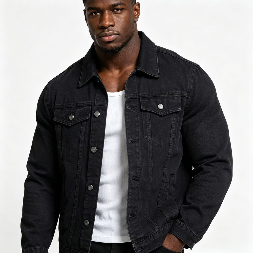 Einfache Denimjacke
