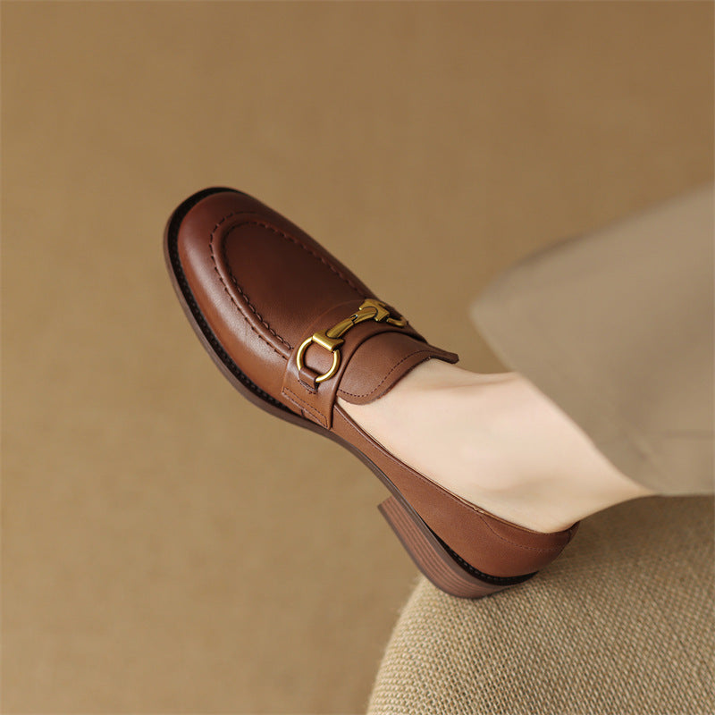Vintage Loafer aus Leder