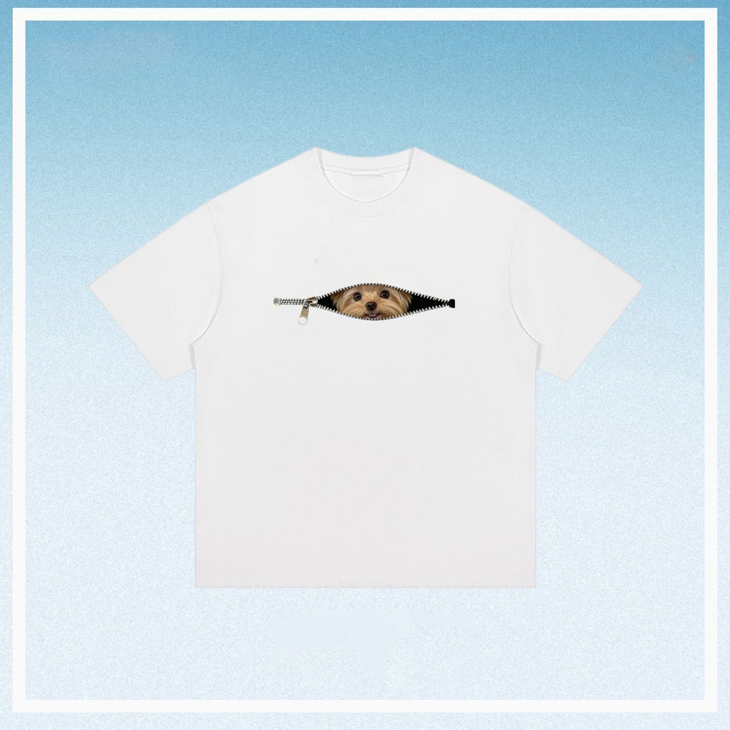 Herren Sommer-Hundet-Shirt Grössen