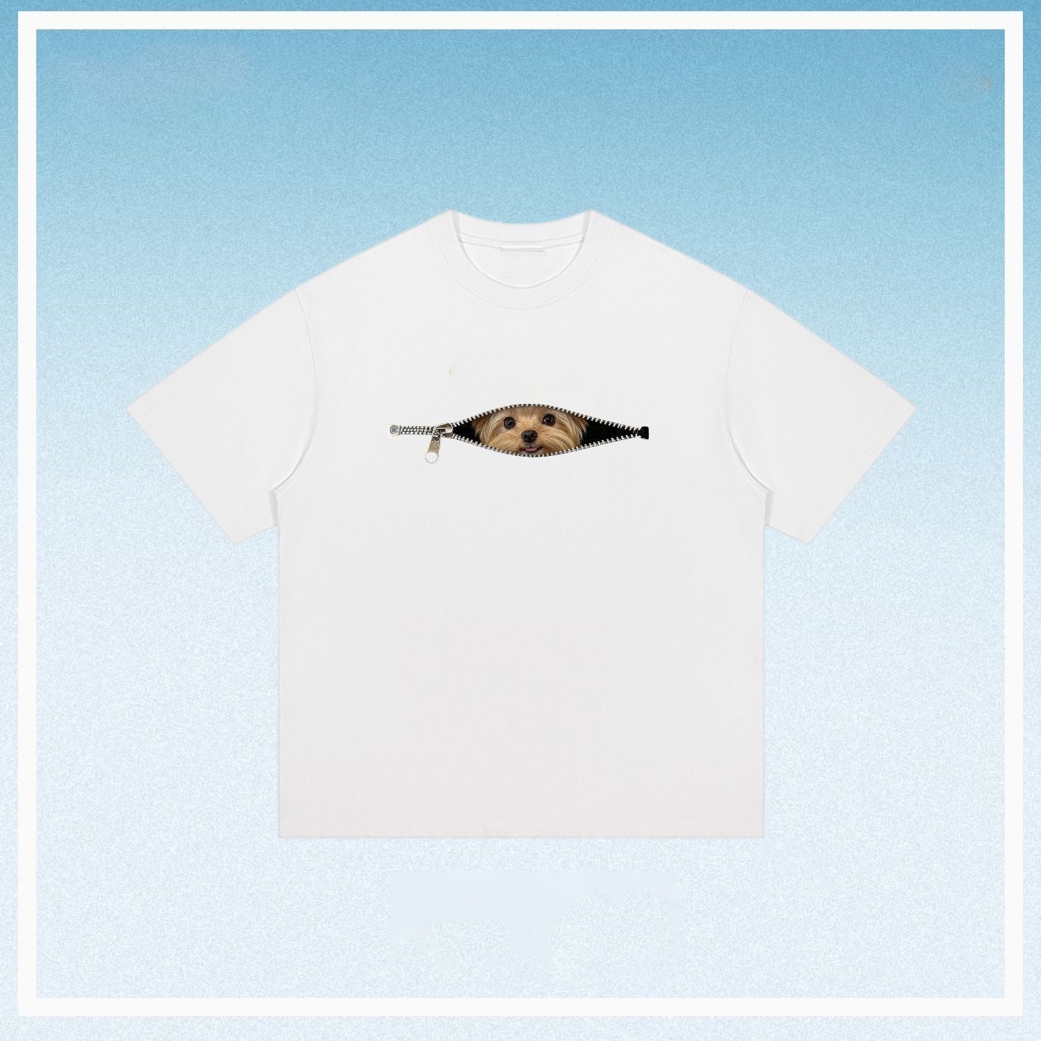 Herren Sommer-Hundet-Shirt Grössen
