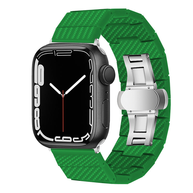 Uhrenarmband mit Karbonfaser-Textur – Bild 5 | LuxeStyle