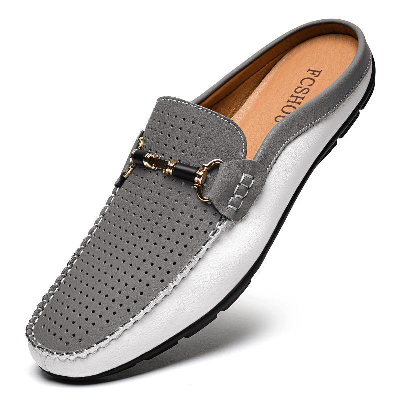 Atmungsaktive Herren Loafer aus Leder