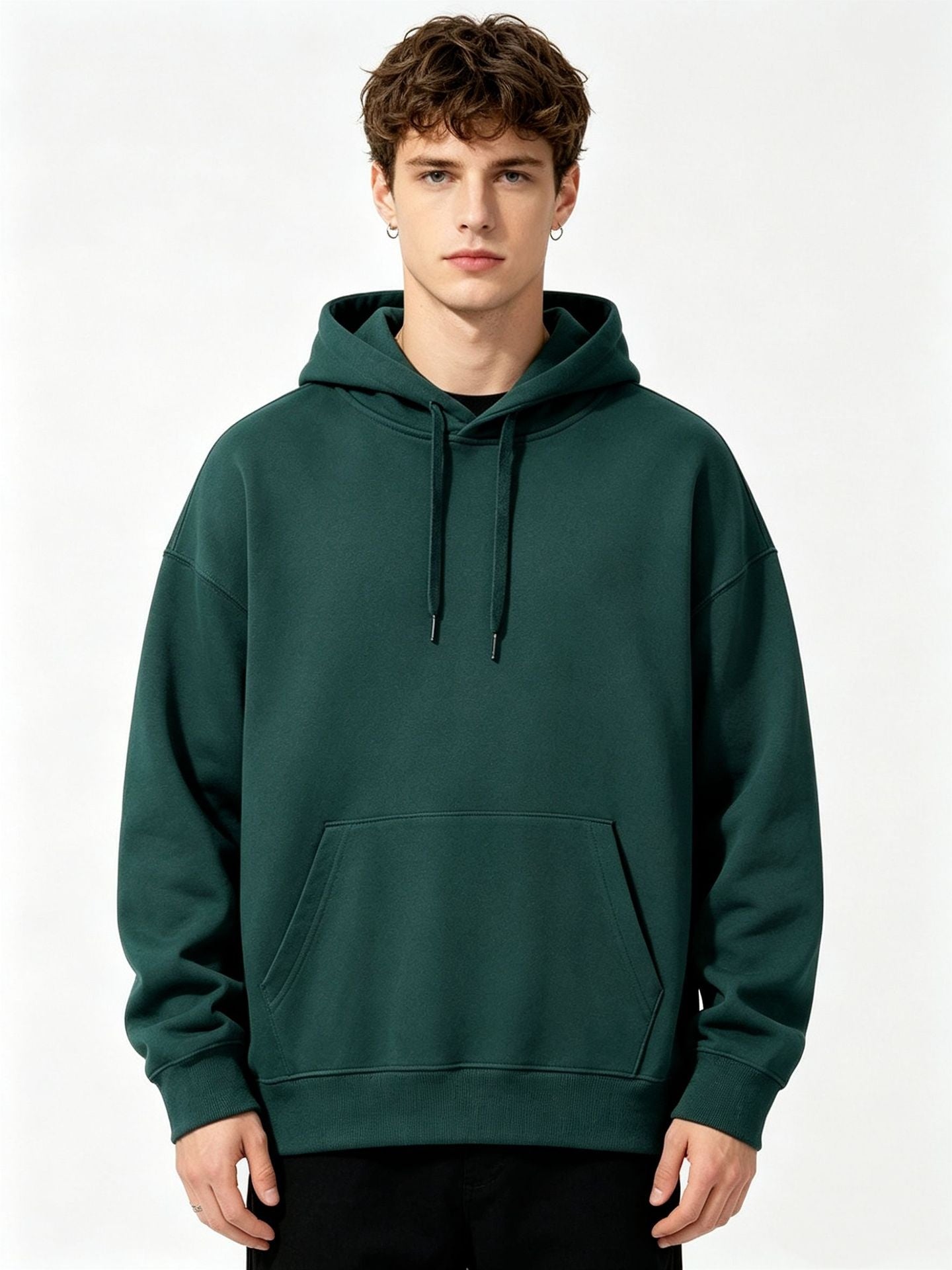 Locker sitzender Freizeit-Hoodie