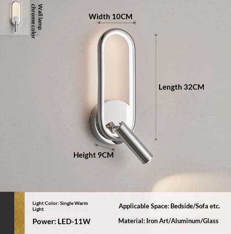 Drehbare Wandlampe mit Touch-Steuerung – Bild 8 | LuxeStyle