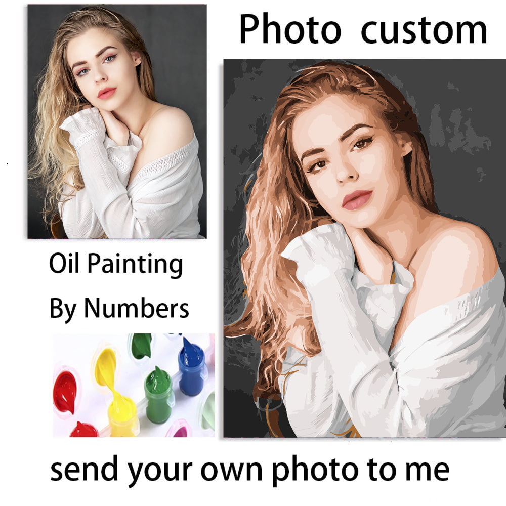 DIY Ölmalerei Herz Bild Geschenk für Paare