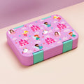 Bunte Lunchbox mit Doppelfach für Kinder | LuxeStyle