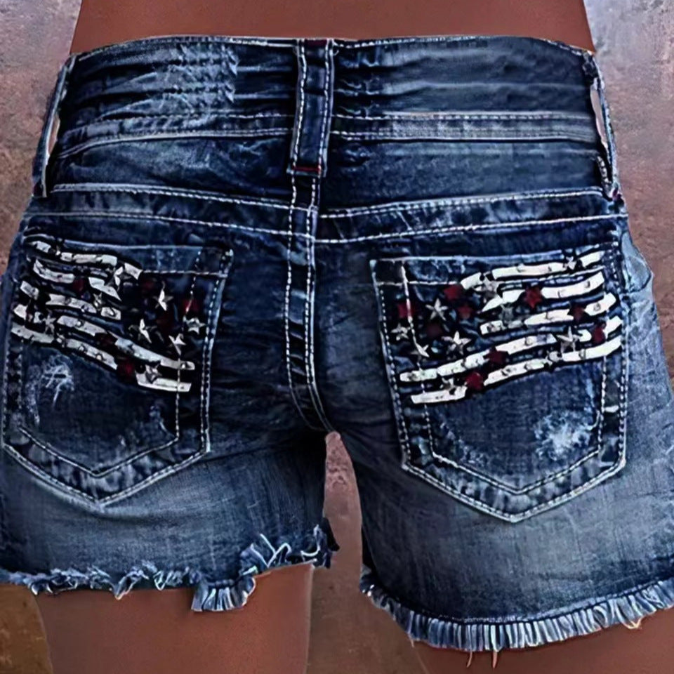 Formoptimierte Mode-Jeans mit geradem Bein