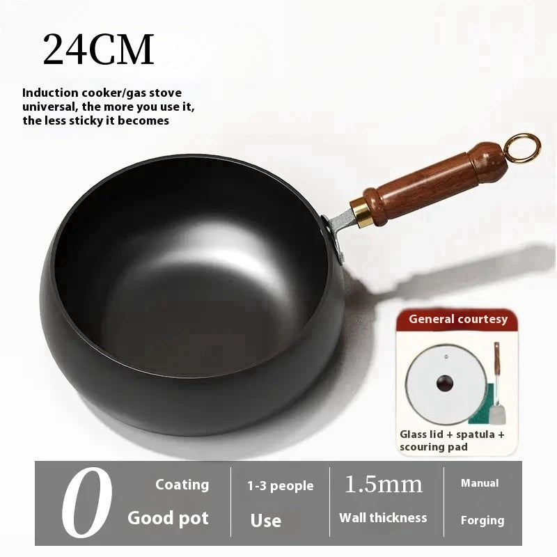Handgefertigter Eisenkessel – 24 cm, 26 cm, 28 cm – Bild 4 | LuxeStyle