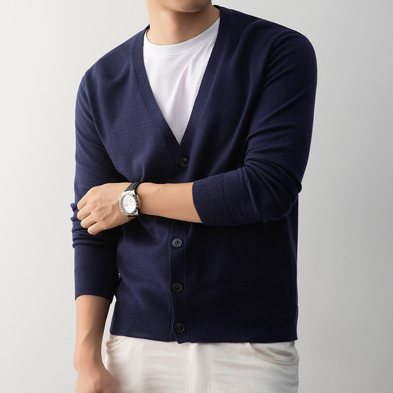 Strickpullover-Mantel im koreanischen Stil – Bild 8 | LuxeStyle