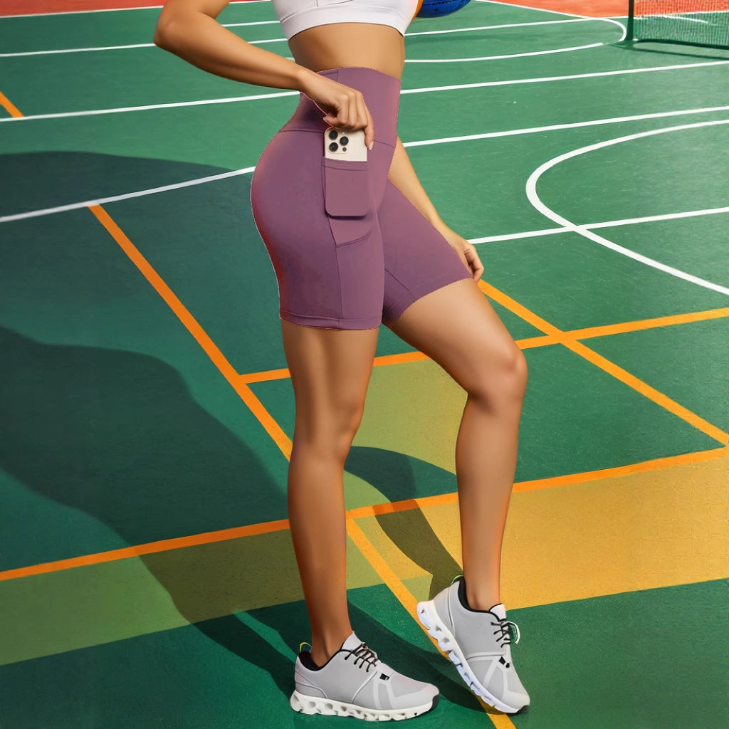 High-Waist Slim-Fit Yoga Leggings