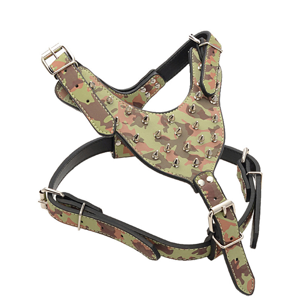 Hundegeschirr mit Nieten – Bild 3 | LuxeStyle