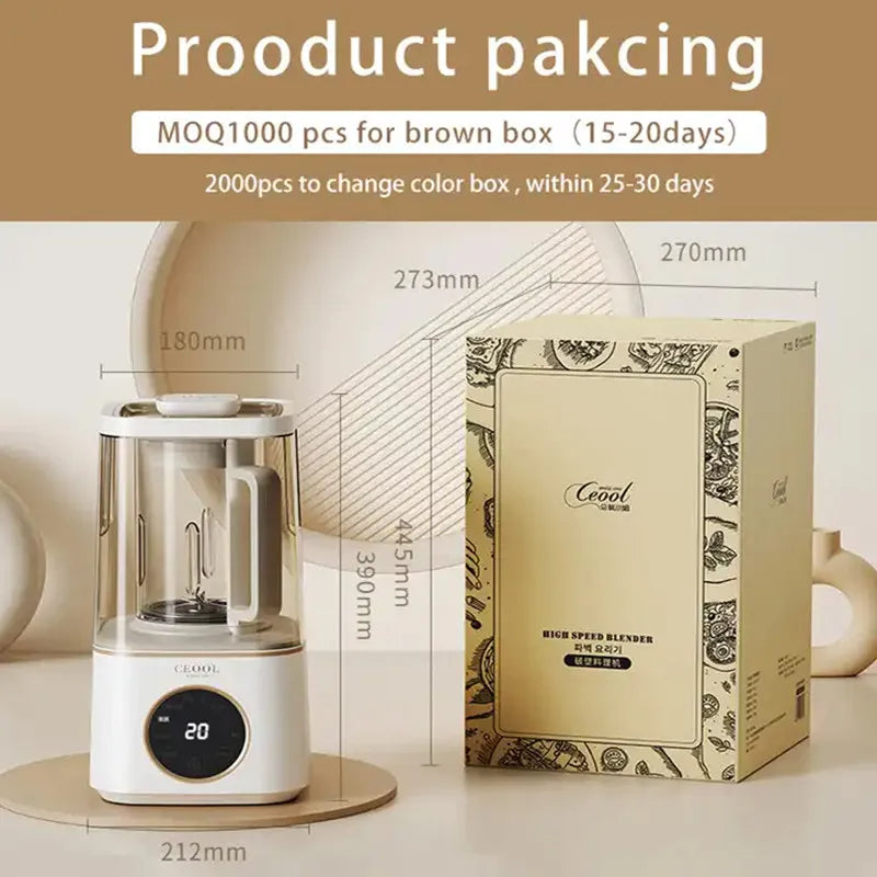 Automatische Mini-Sojamilchmaschine – Bild 7 | LuxeStyle