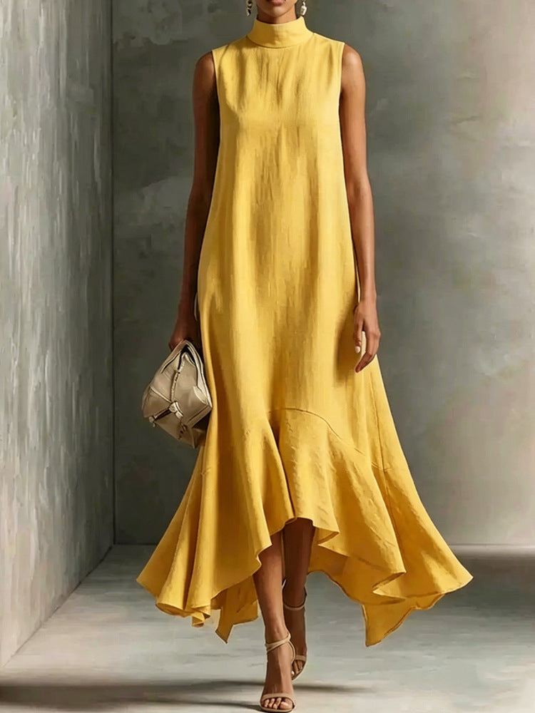 Elegantes ärmelloses Plissee-Kleid für Damen – Bild 5 | LuxeStyle