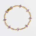 Blumen-Kleeblatt-Armband für Damen – Bild 6 | LuxeStyle