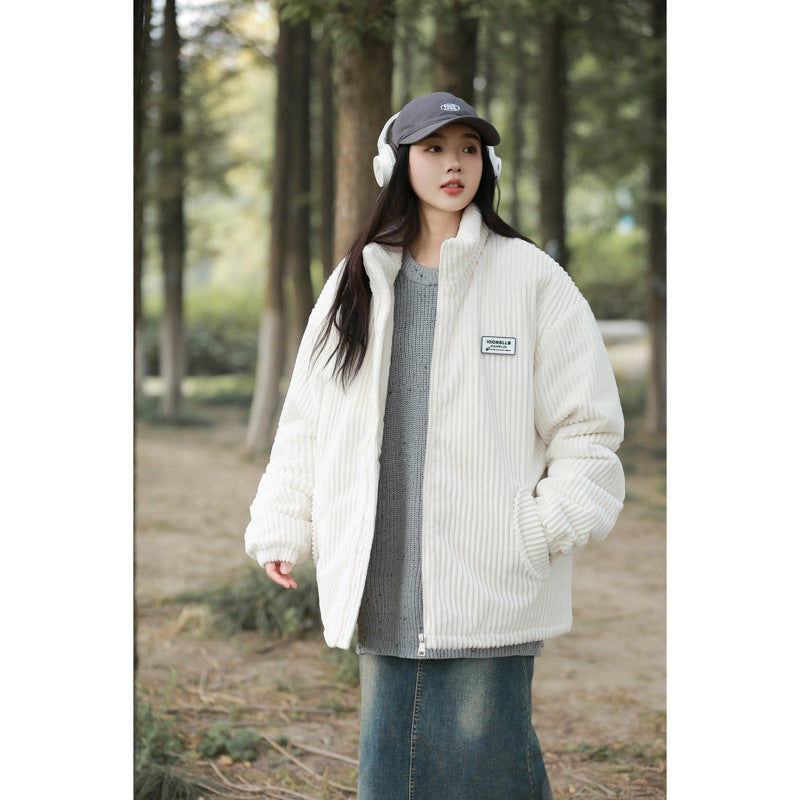Winter Corduroy Cotton Coat