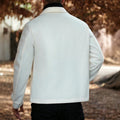 Fleckenjacke aus Wolle, colorblock