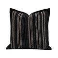 Gestreifter Jacquard-Kissenbezug | LuxeStyle