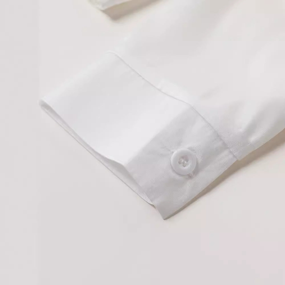 Chiffonhemd mit langen Ärmeln – Bild 7 | LuxeStyle