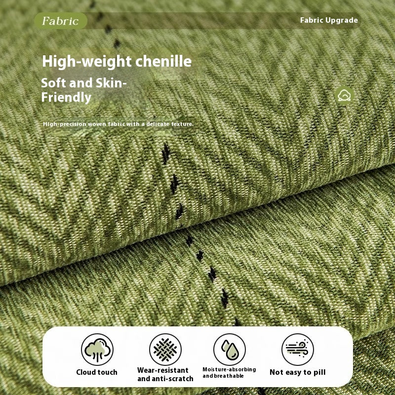 Chenille Sofakissen