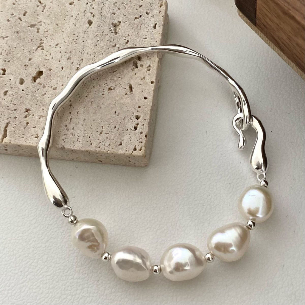 Armband mit Süsswasserperlen und Tiermotiv | LuxeStyle