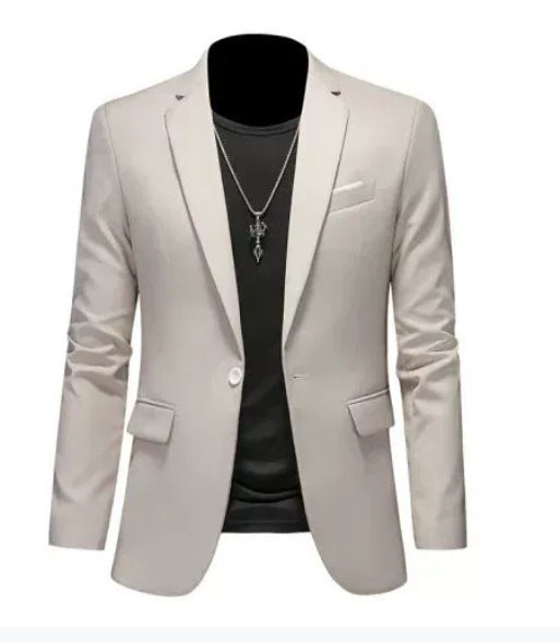 Herren Slim-Fit Blazer im koreanischen Stil