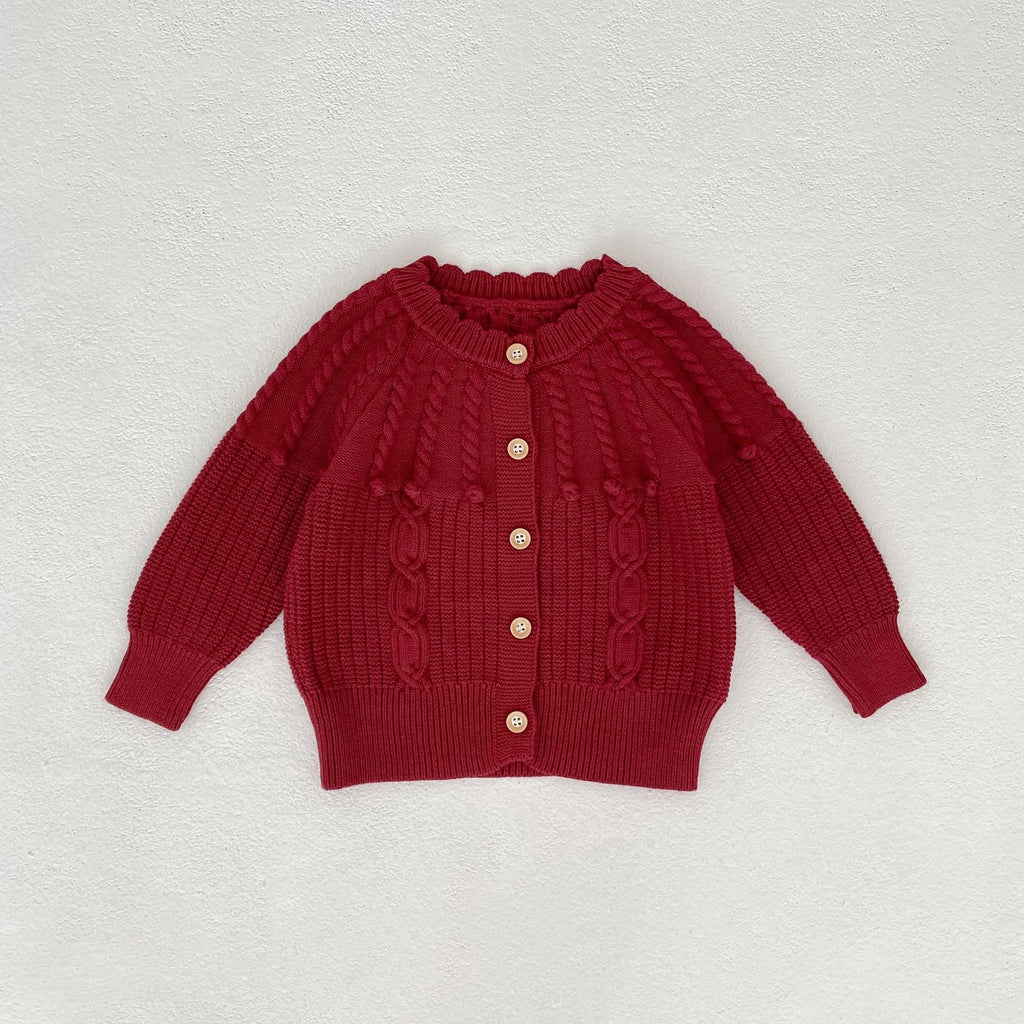 Strick-Set für Mädchen – Pullover & Shorts – Bild 4 | LuxeStyle