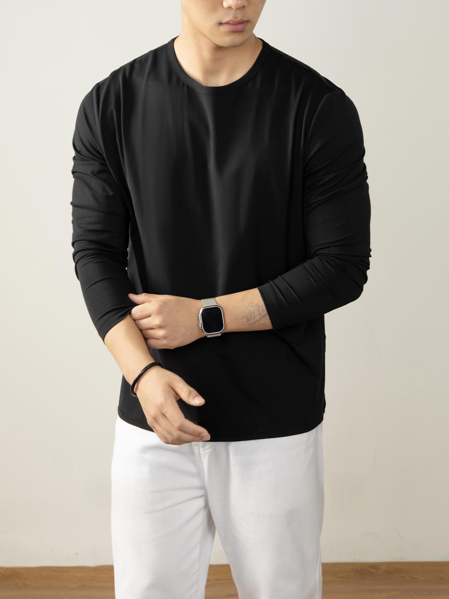 Langan Modal Langarmshirt für Herren