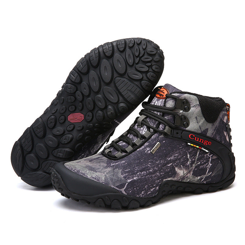 Tarnfarben Outdoor-Stiefel für Herren – Bild 5 | LuxeStyle