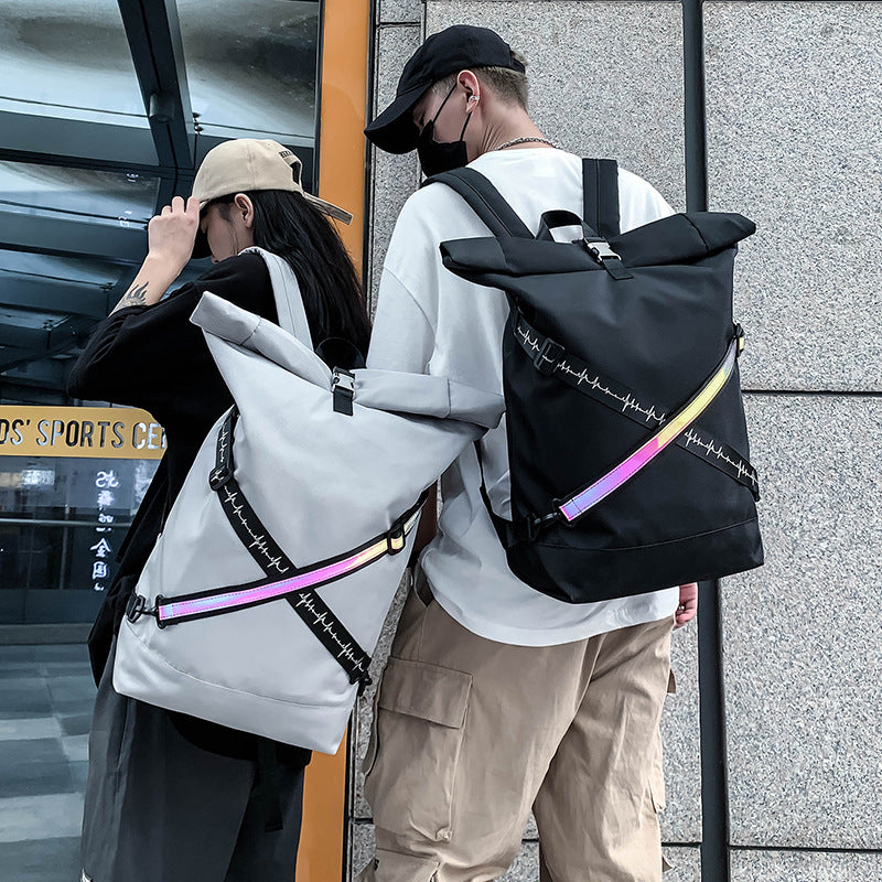 Reflektierender Rucksack mit grossem Volumen – Bild 3 | LuxeStyle