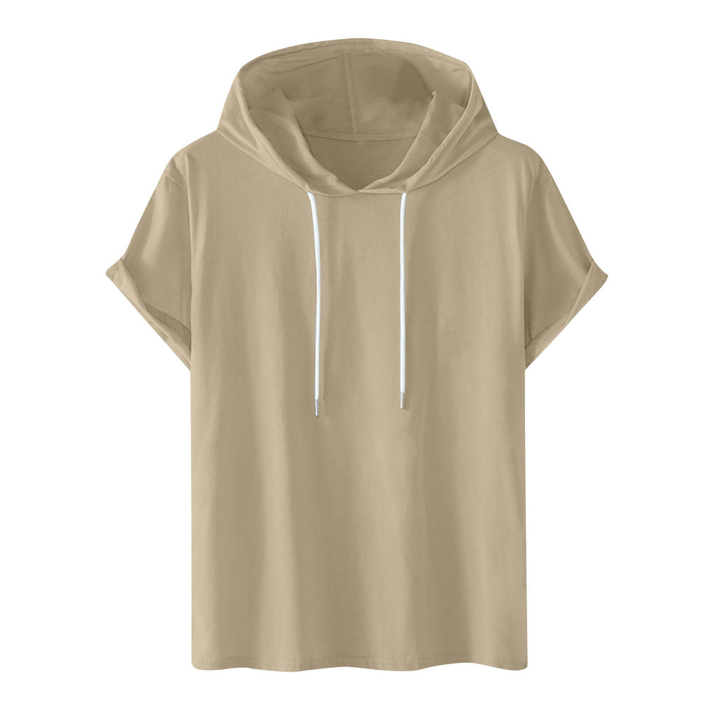 Herren Kurzarm Hoodie