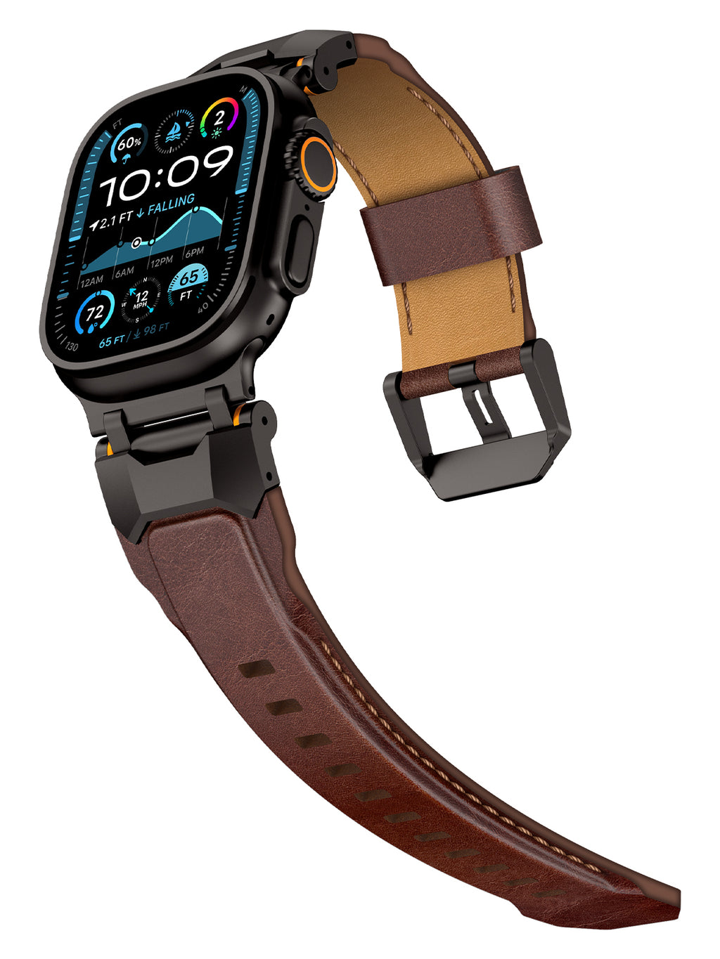 Herren-Armband aus hochwertigem Rindleder