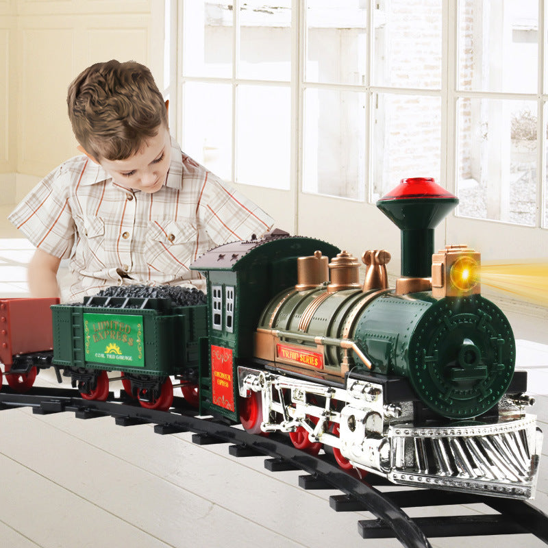 Elektrische Eisenbahn für Kinder (12-teilig)