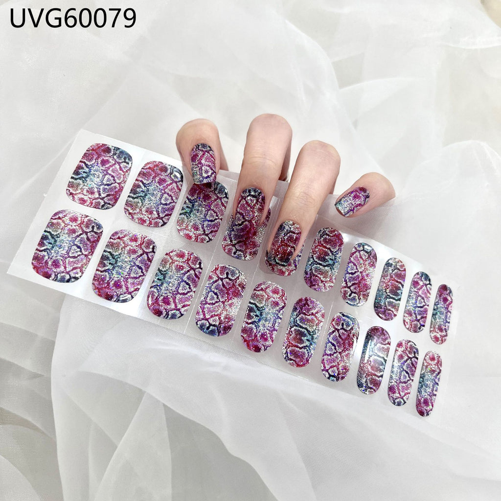 UV Gel Nagelsticker Semi-Cured