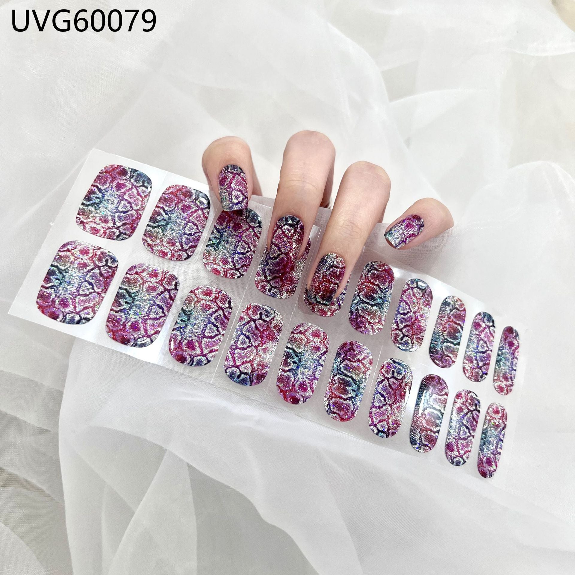 UV Gel Nagelsticker Semi-Cured
