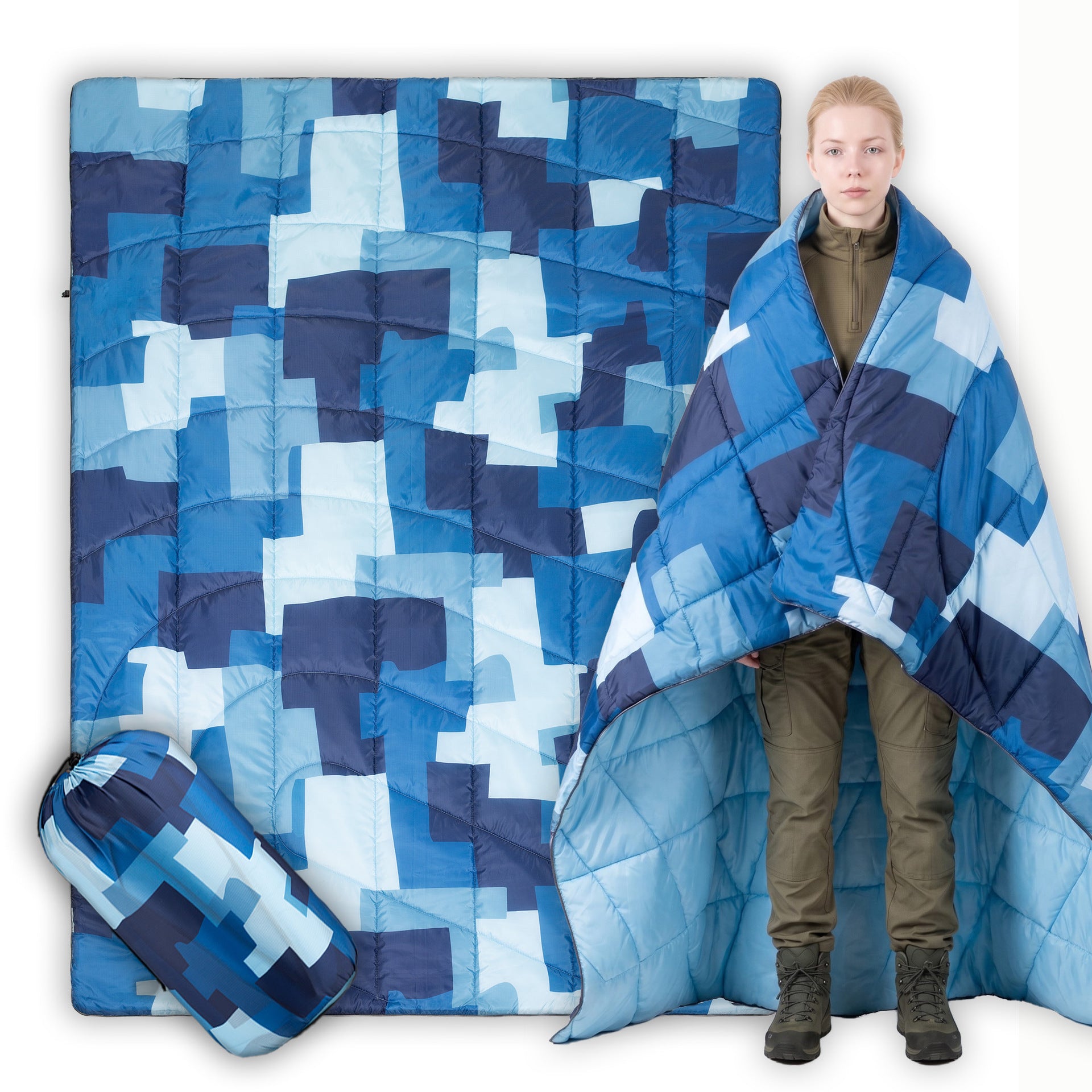 Wasserdichte Winddichte Campingdecke 200x140 cm
